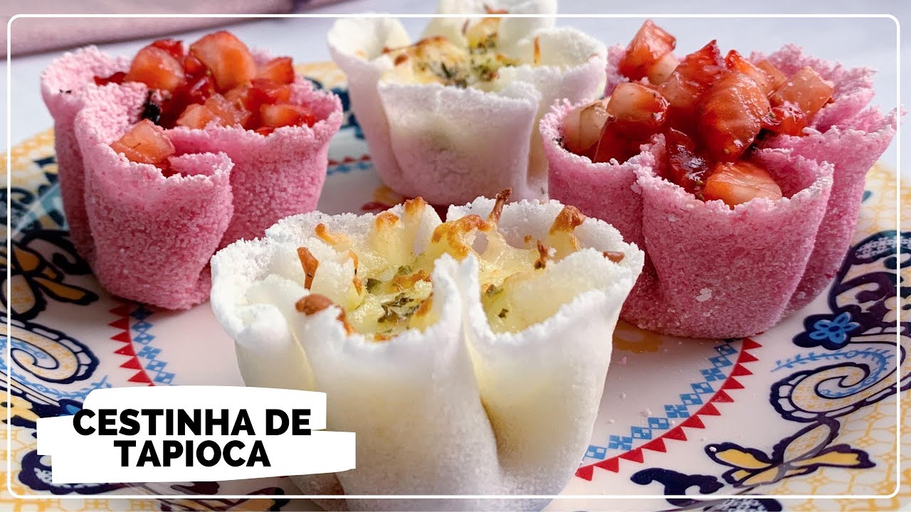 CESTINHA DE TAPIOCA | Lá no Cento e Um