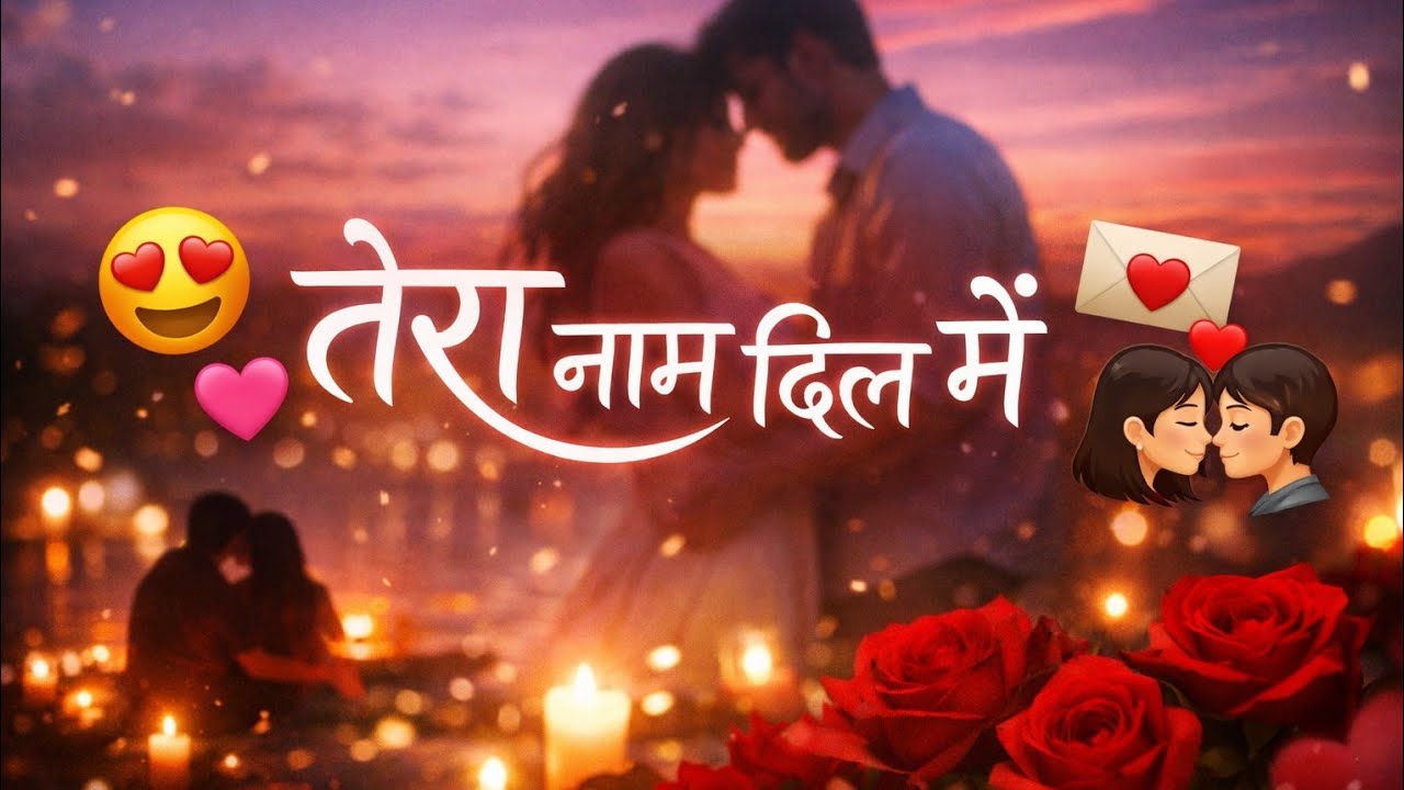 तेरा नाम दिल में ❤️ | New Hindi Love Song 2026 | Romantic Bollywood Song | Heart Touching Song