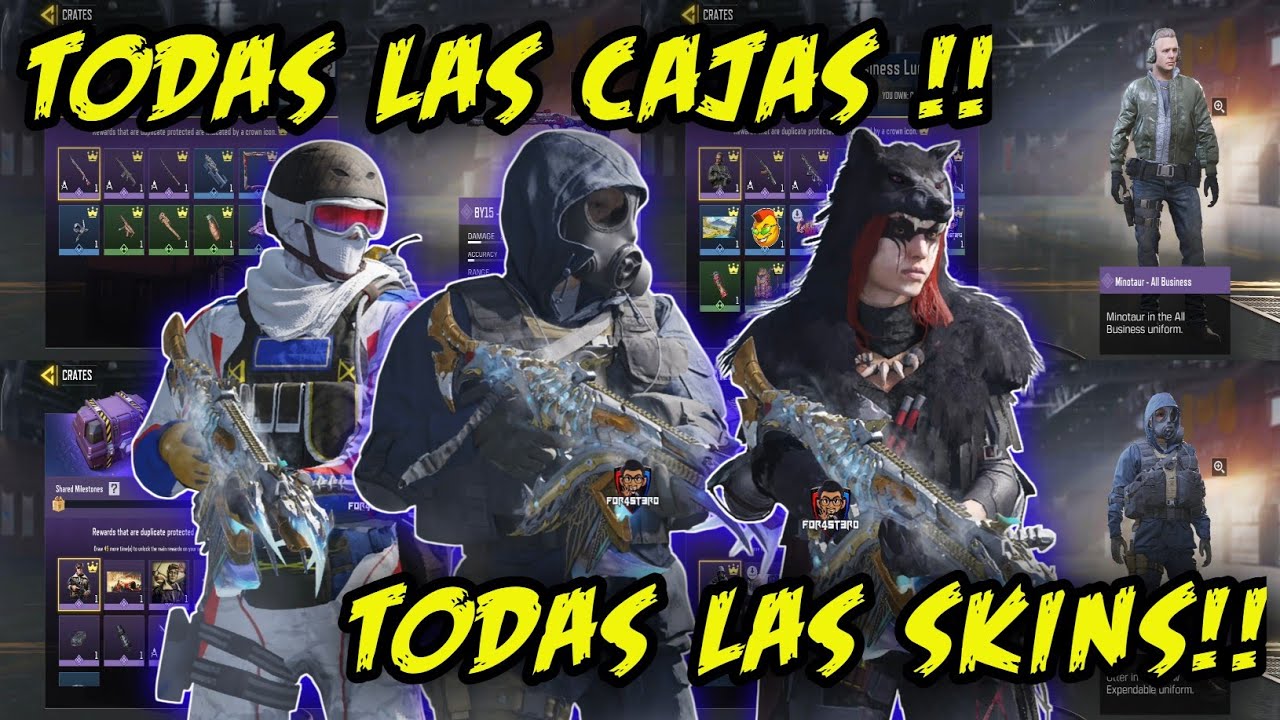 TEMPORADA 1 | Todas las SKINS, Cajas, cajas Suerte Cajas Fuerte & MÁS  | CODMobile S1 (2026)
