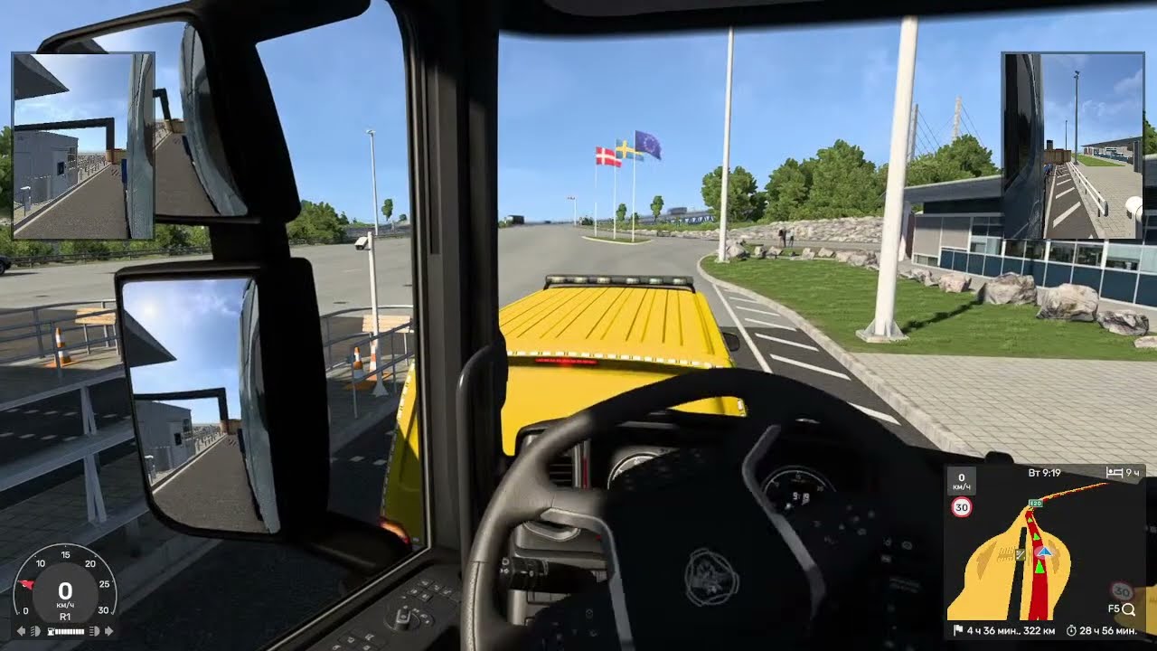 Ночной Рейс /  Разговоры в дороге 🛑 #ets2 #eurotrucksimulator2  #snowrunner #roadcraft #mudrunner