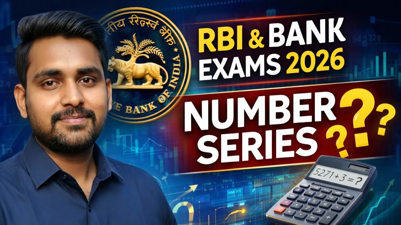 Day - 2 / Best Selected Number Series Tricks For bank exams 2026 / Rbi Assistance
