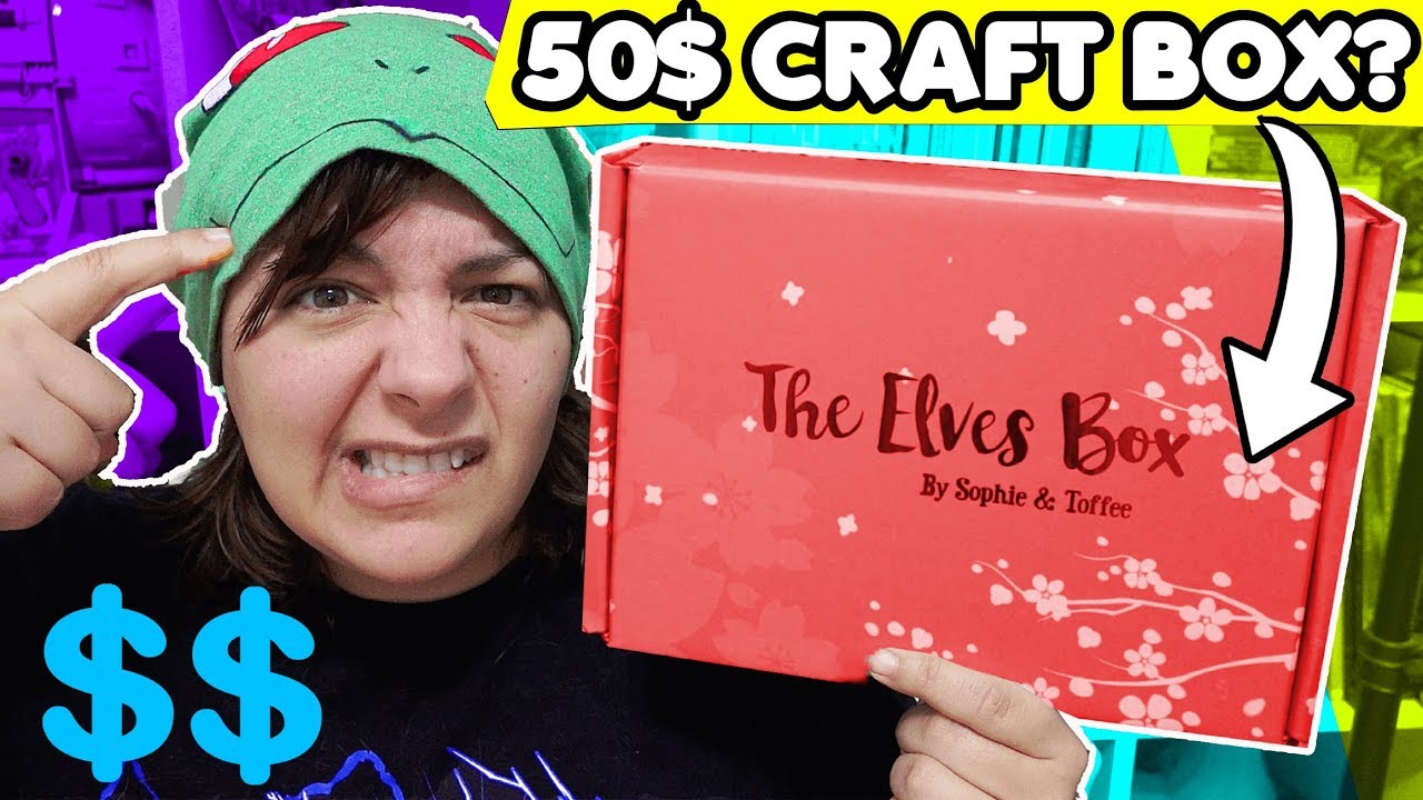 IS A 50$ CRAFT BOX WORTH IT? DIY Craft Subscription box value comparison by Sophie & Toffee
