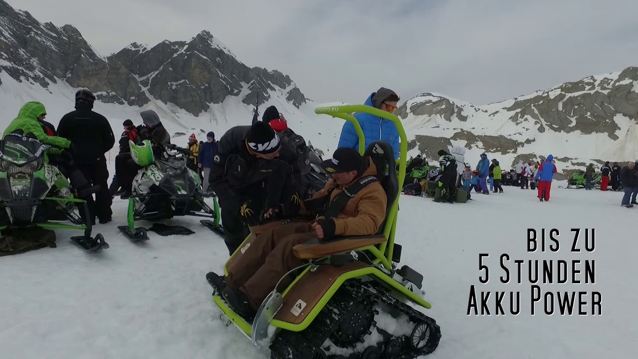 Super-Rollstuhl, der Ziesel von Mattro Made in Austria