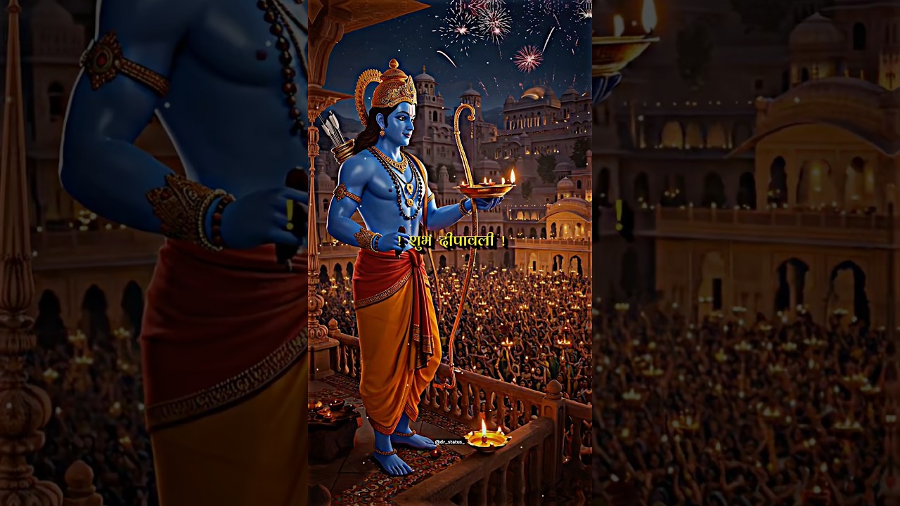 Diwali Coming Soon 2025 ! Ayodhya Diwali Status ! Happy Diwali Status ! #jaishreeram #diwali #shorts