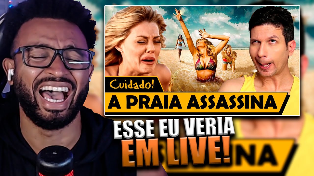 A PRAIA ASSASSINA - Os Piores Filmes do Mundo | ALEXANDRE NA ÁREA #react