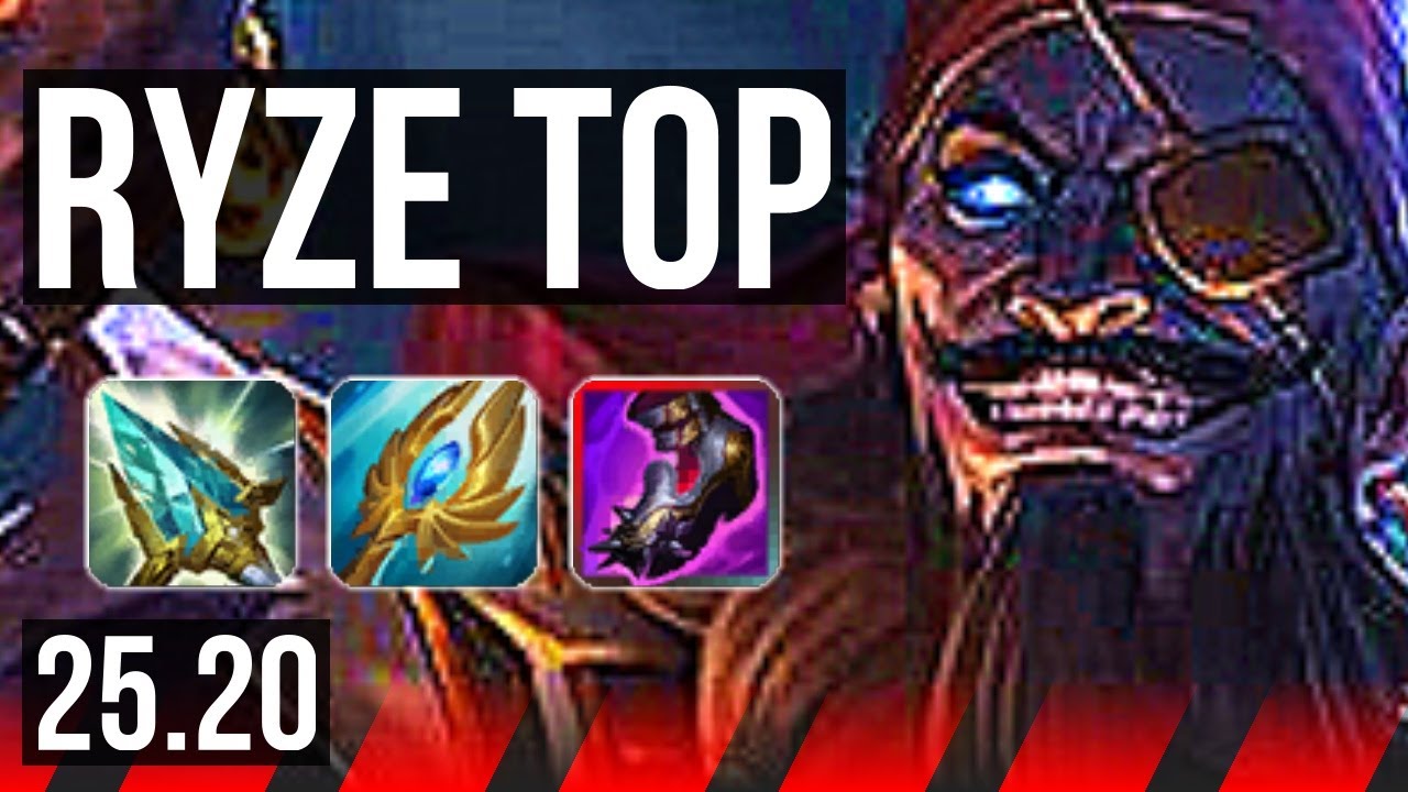 RYZE vs RIVEN (TOP) | 11/2/5 | KR Diamond | 25.20