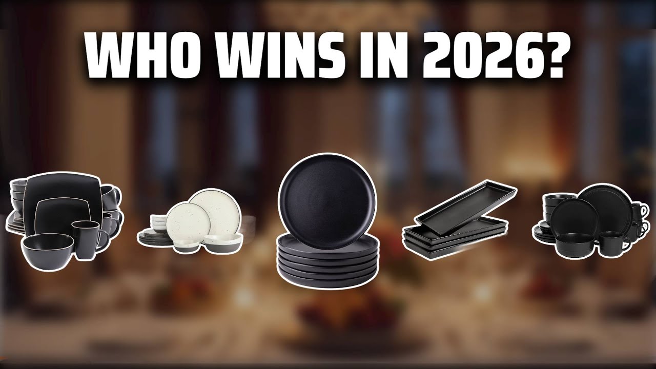 The Top 5 Best Matte Black Dinnerware in 2026 - Must Watch Before Buying!