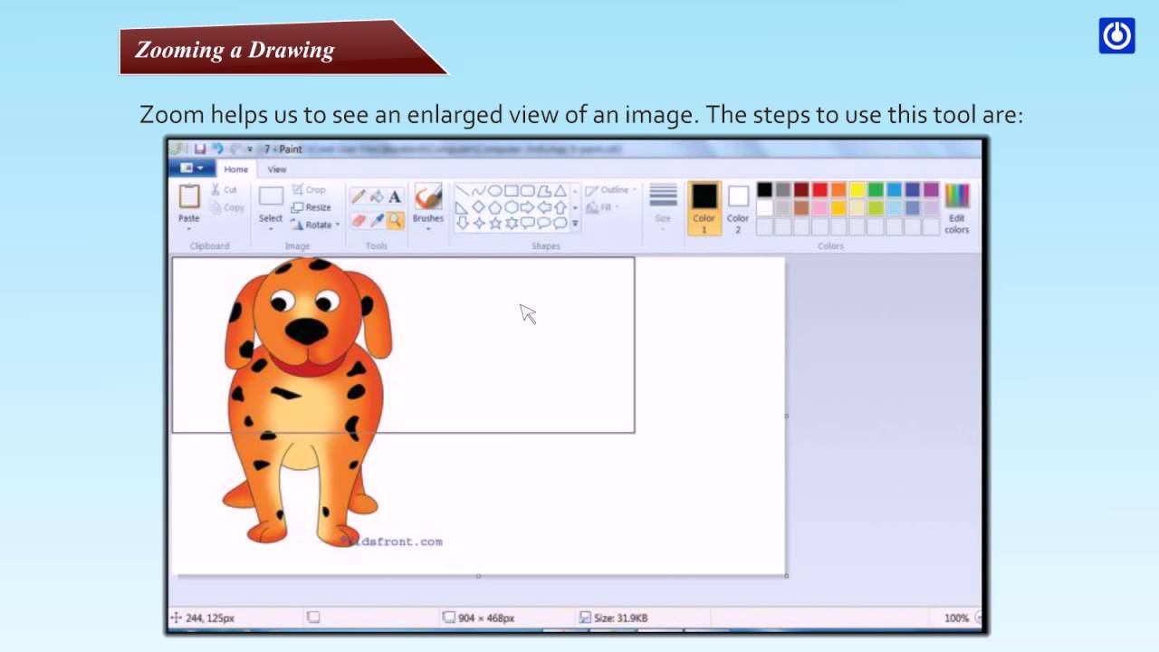 More on MS Paint