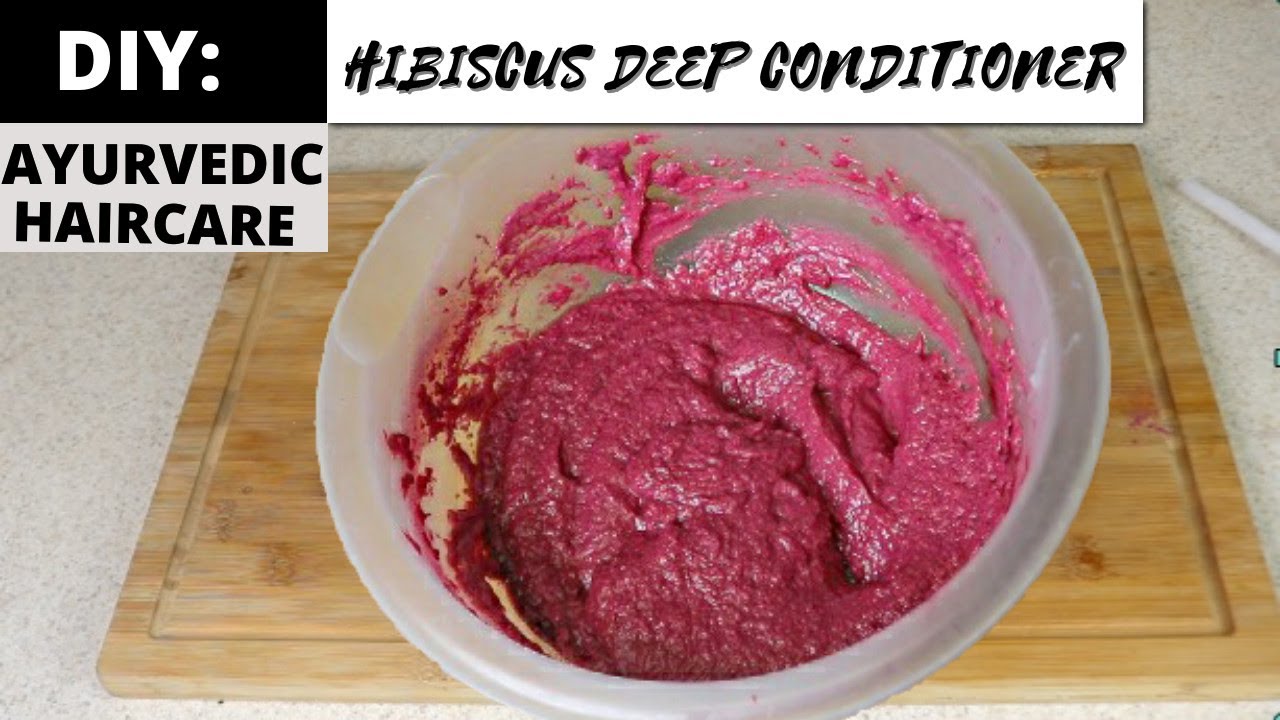 HOMEMADE DIY HIBISCUS HAIR GROWTH TREATMENT -- Miracle ingredients | AYURVEDIC HAIR CARE