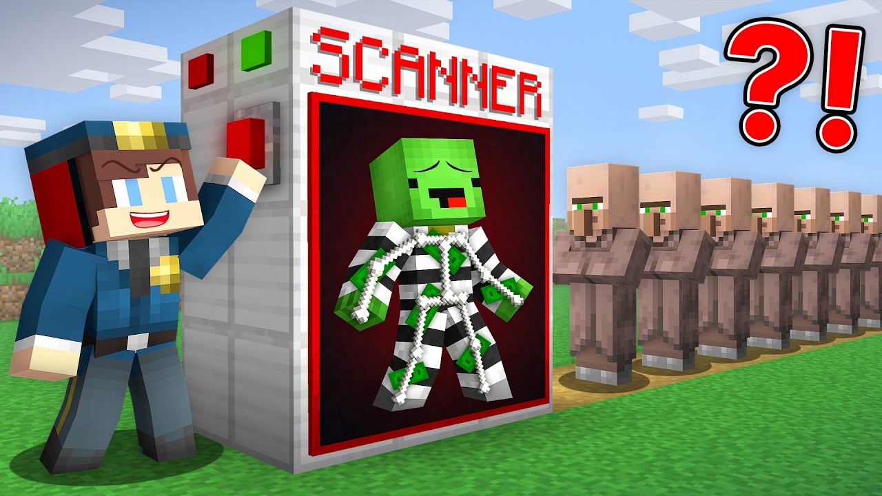 JJ Made a SCANNER To Find CRIMINAL Mikey ?!