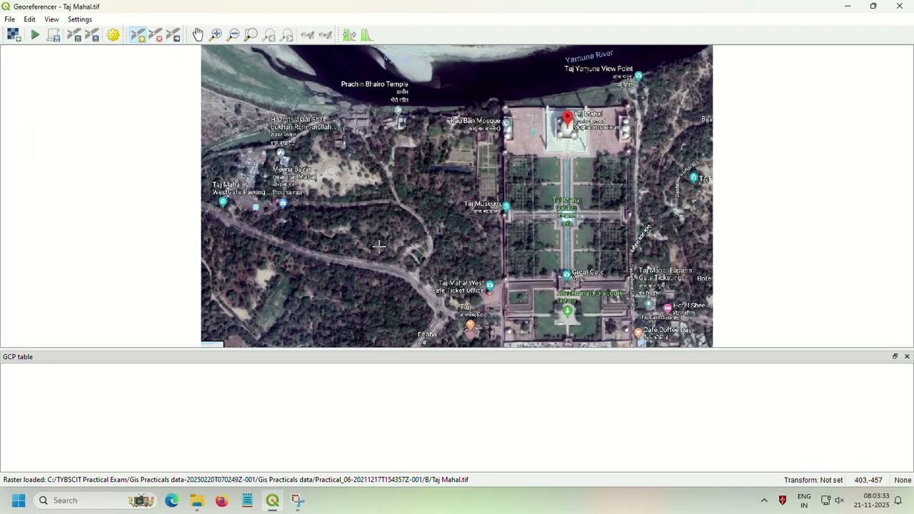 Practical 6b of fundamentals of gis