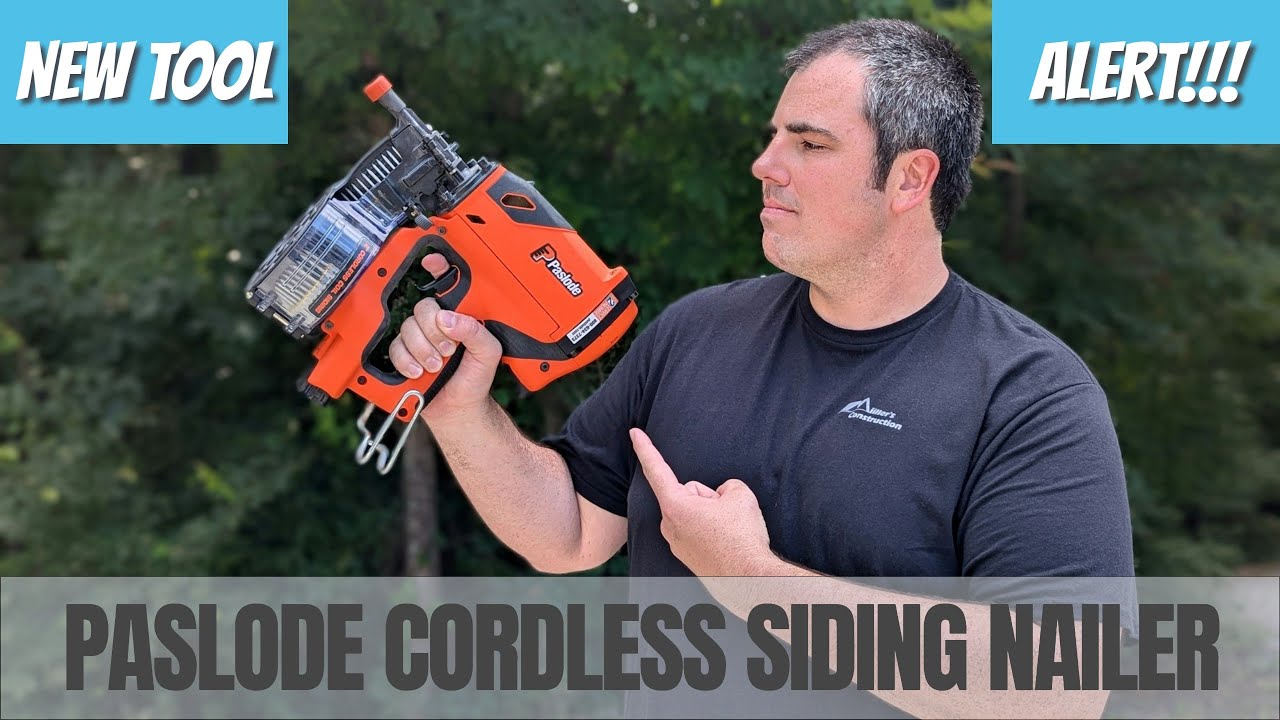NEW Paslode Cordless Coil Siding Nailer!