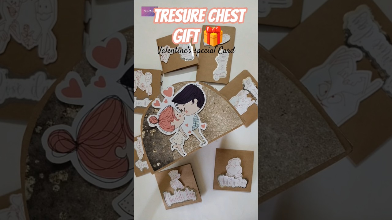 Tresure chest 🎁 gift Card | Valentine's day special 