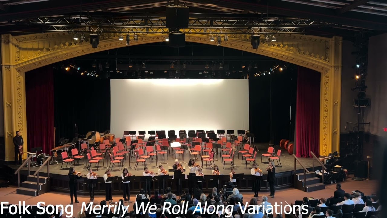 New Jersey Symphony Youth Orchestra 2025 Winter Concert - Preparatory Violins