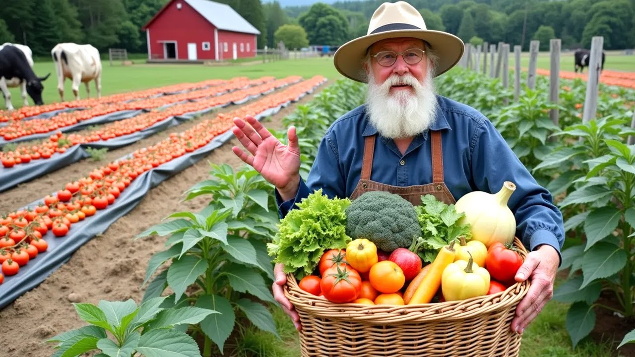 Small Space, Big Harvest! The Amish Gardening Secret to a Year's Food Supply Grown at Home!