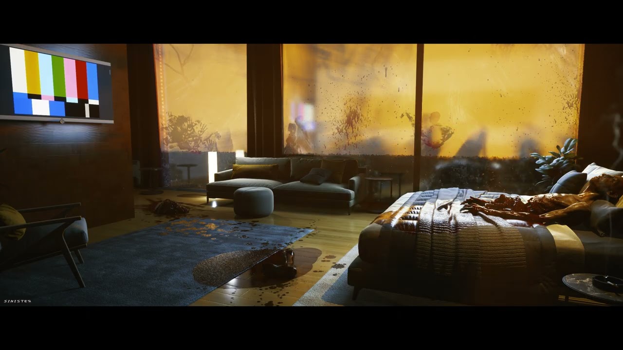 Zombie Apocalypse | Luxury Hotel Siege | Gore, EAS Alerts & Horror Ambience