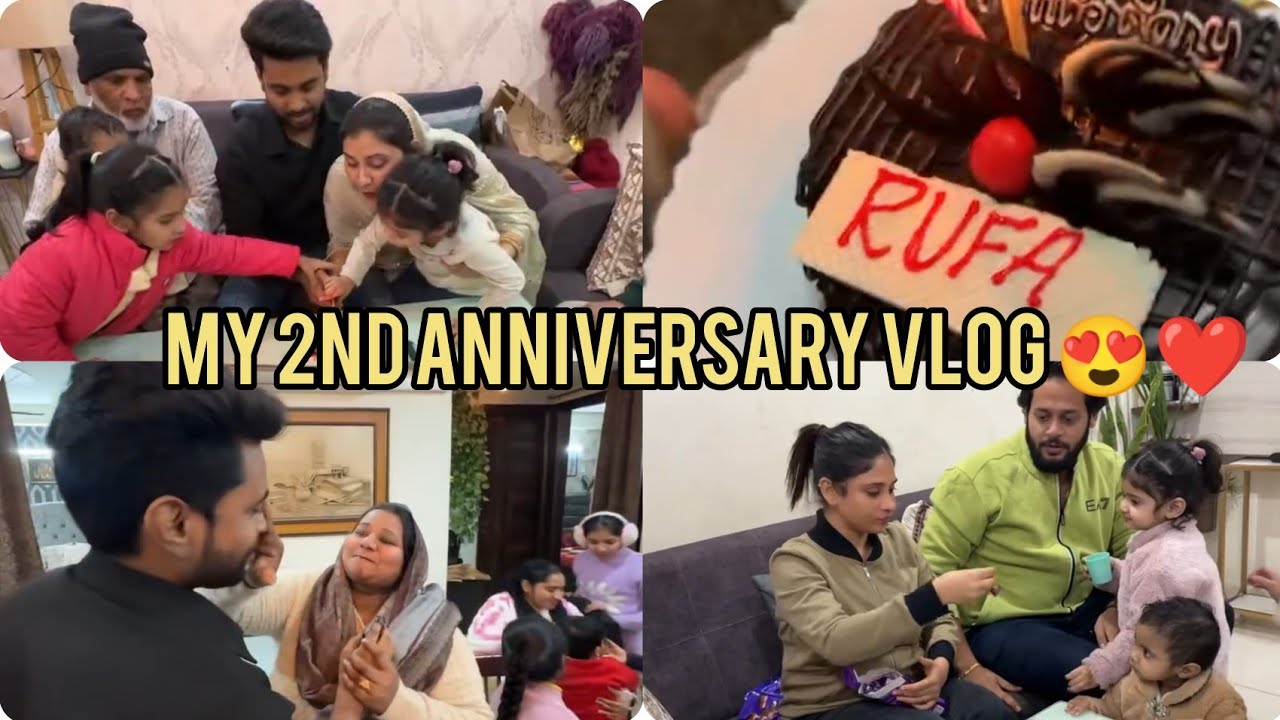 MY 2ND ANNIVERSARY VLOG || ALHAMDULILLAH FOR EVERYTHING ❤️