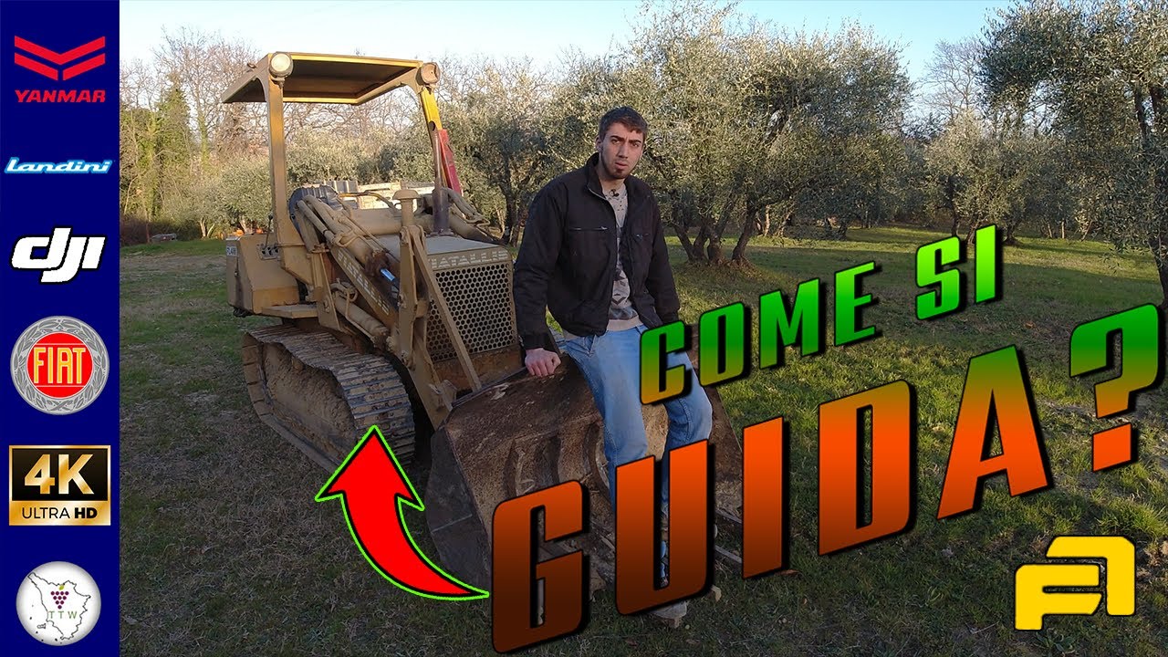 Come si GUIDA la FIAT-ALLIS FL4 *LEGGENDARIA*