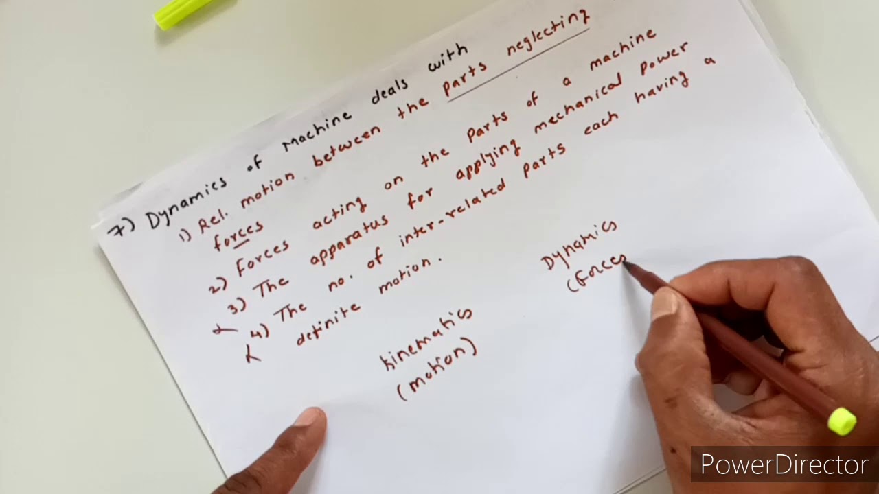 RTO AMVI previous years solutions Mains: Theory of Machines