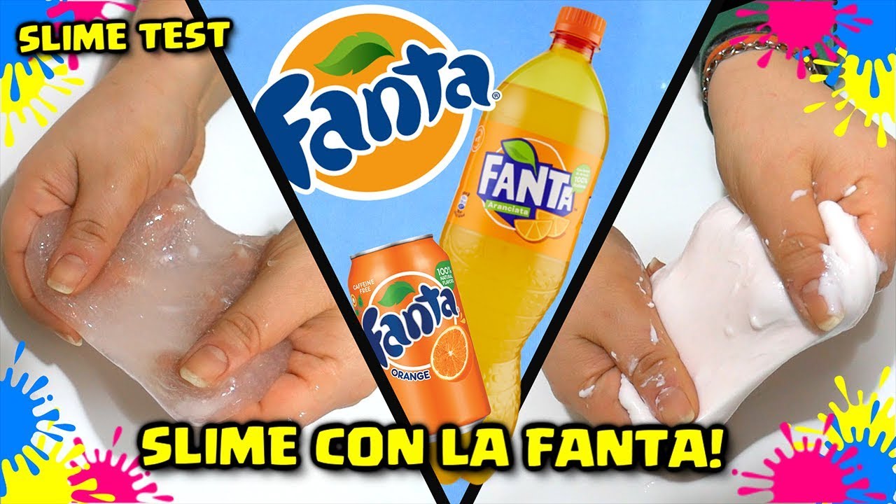 SI PUO' FARE LO SLIME con LA FANTA? PROVIAMO! SLIME TEST Esperimenti con lo Slime By FrancyDreams