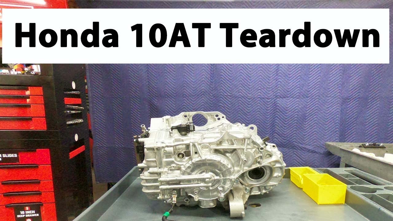 Honda 10-Speed Automatic Transmission Disassembly and Inspection