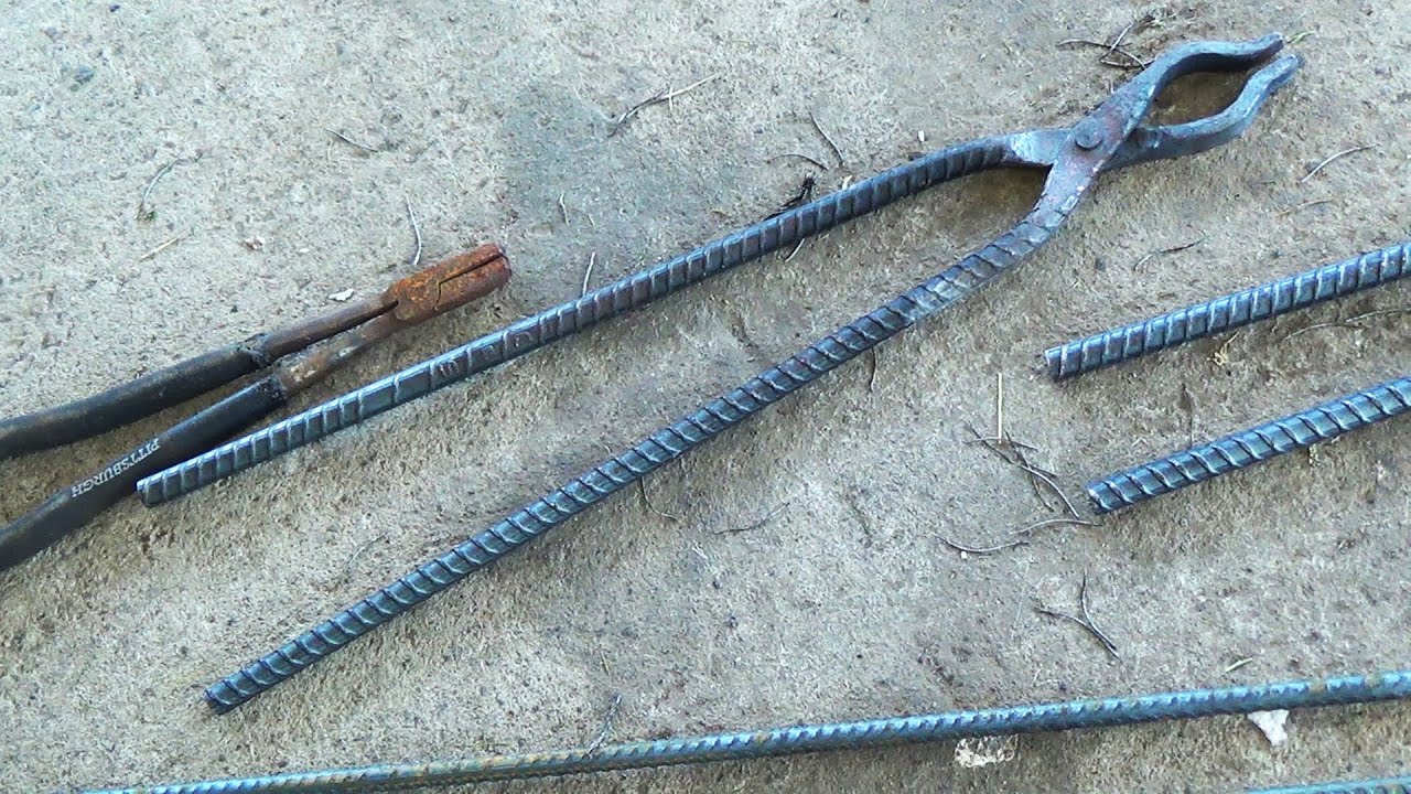 Rebar Blacksmith Tongs Update and Some New Knives Vlog