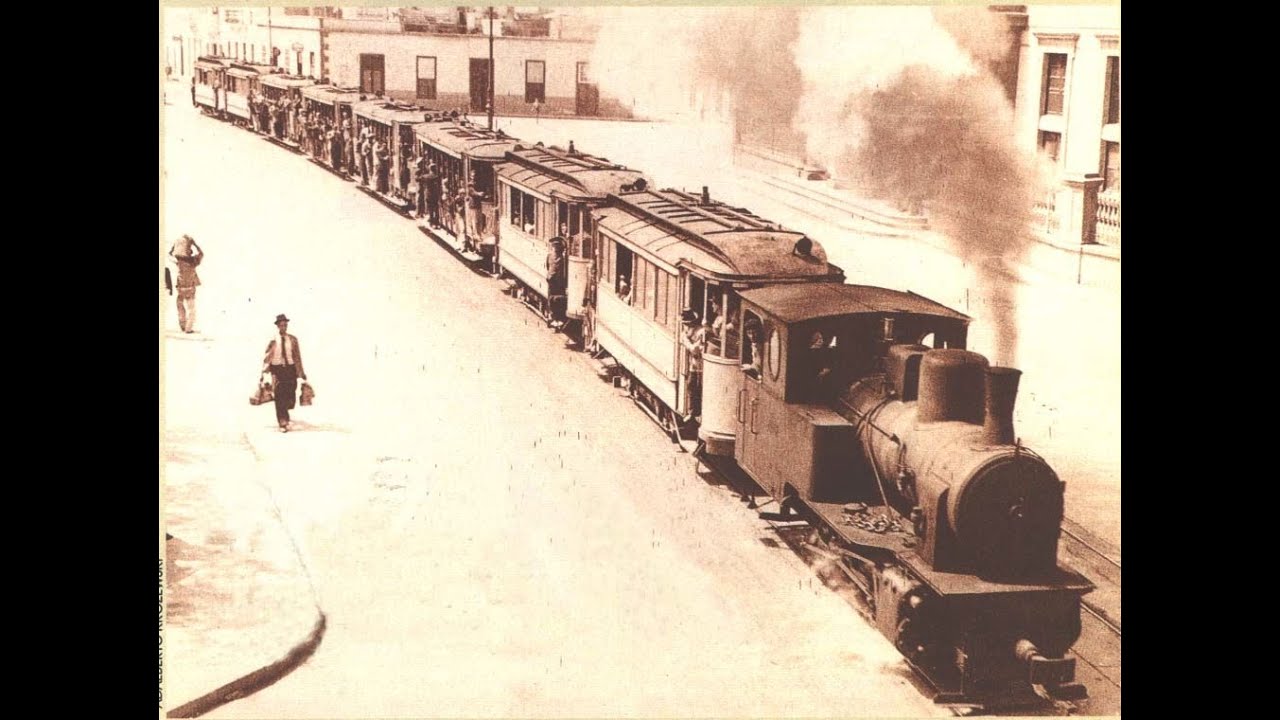 Tranvías antiguos de Las Palmas de Gran Canaria. La Pepa.