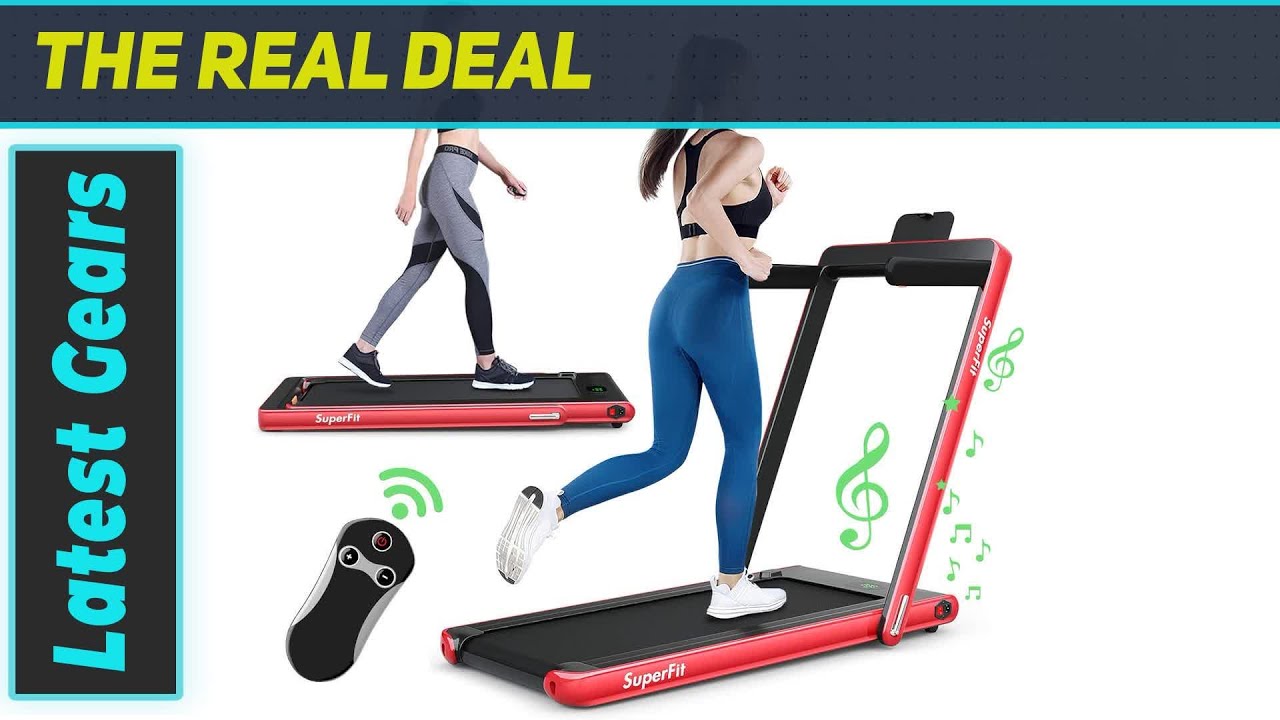 GYMAX Walking Pad 2.25HP Foldable Treadmill Review