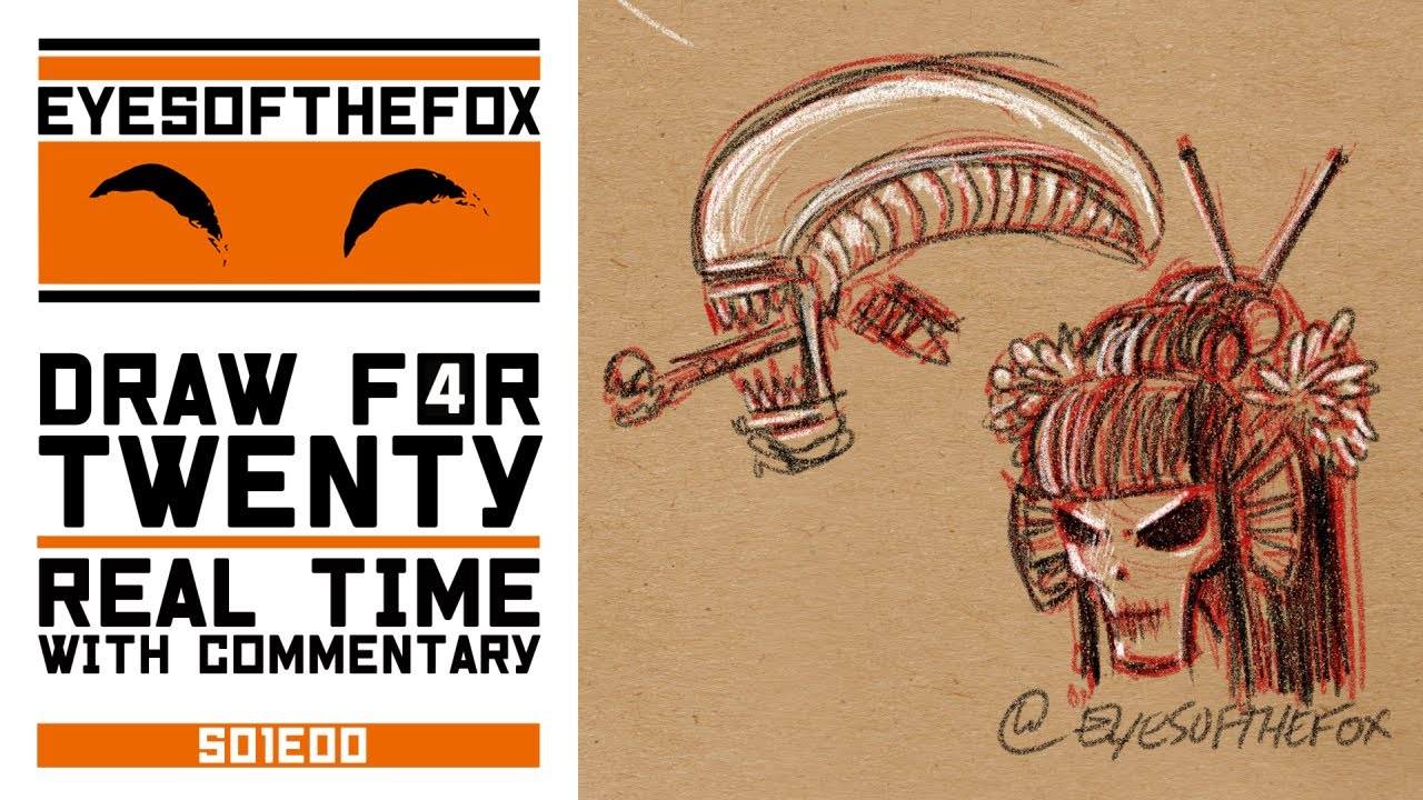 Artist Draws Random Stuff (Aliens & OC's) and Rambles - Draw For Twenty - s01e00