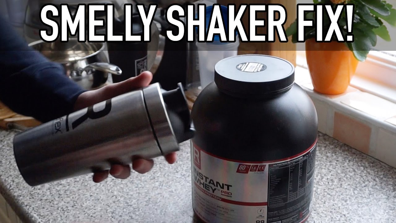 HOW TO STOP SMELLY SHAKER BOTTLES!