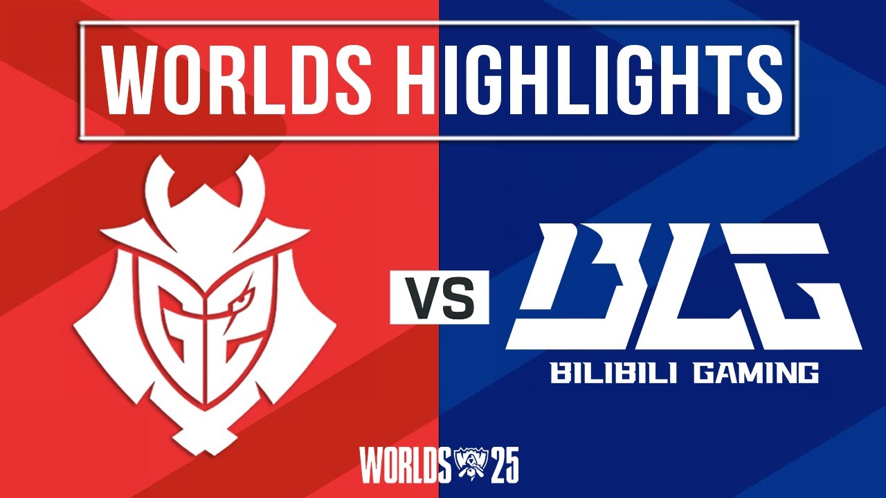 G2 vs BLG Highlights | Worlds 2025 Swiss Stage | G2 Esports vs Bilibili Gaming