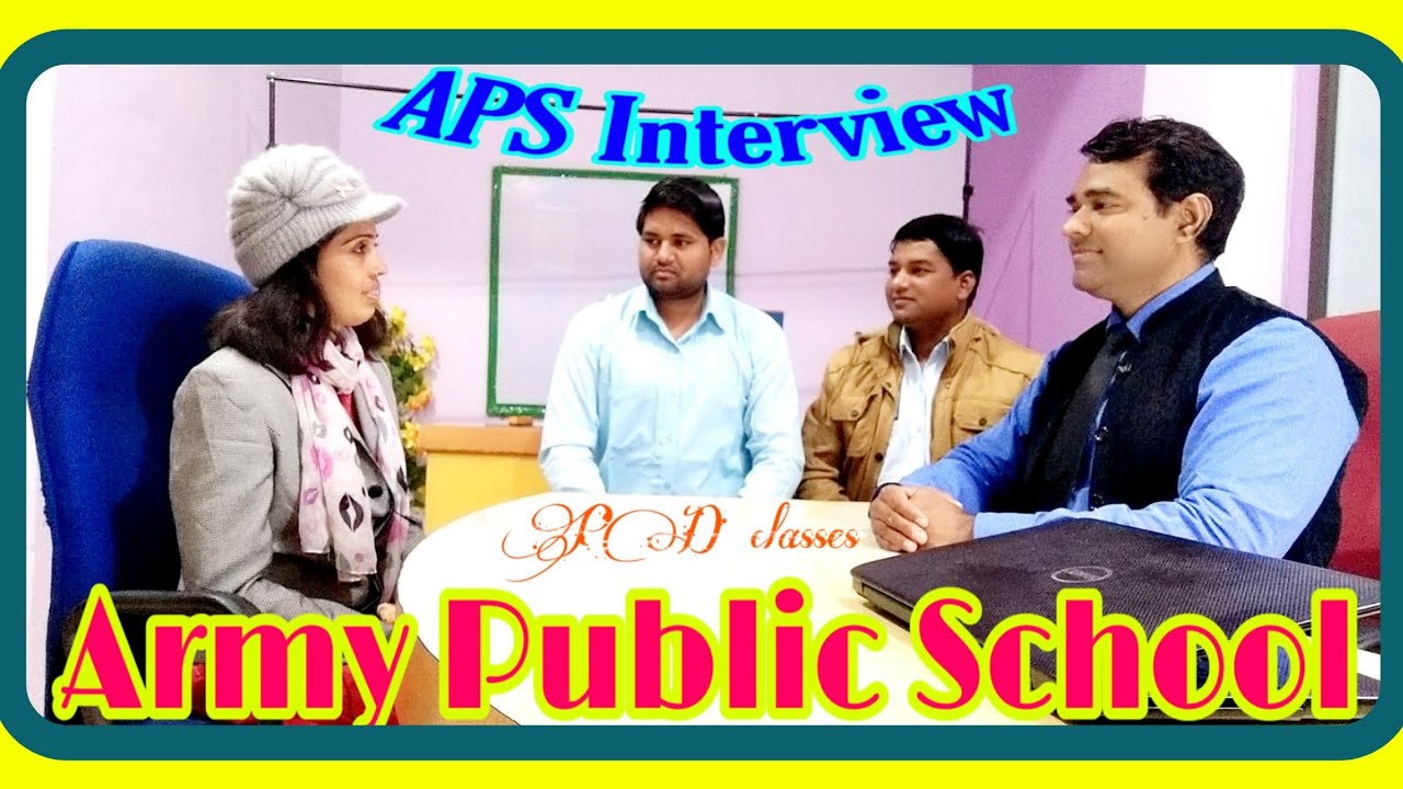 APS #teacher Interview l Army Public #School #Interview Questions