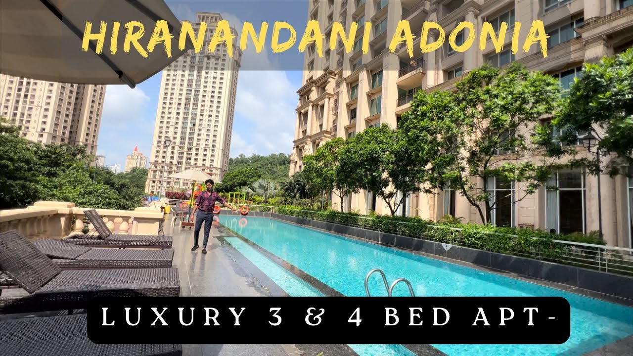 Luxury 3 & 4 Bed Apartment at Hiranandani Adonia, Powai