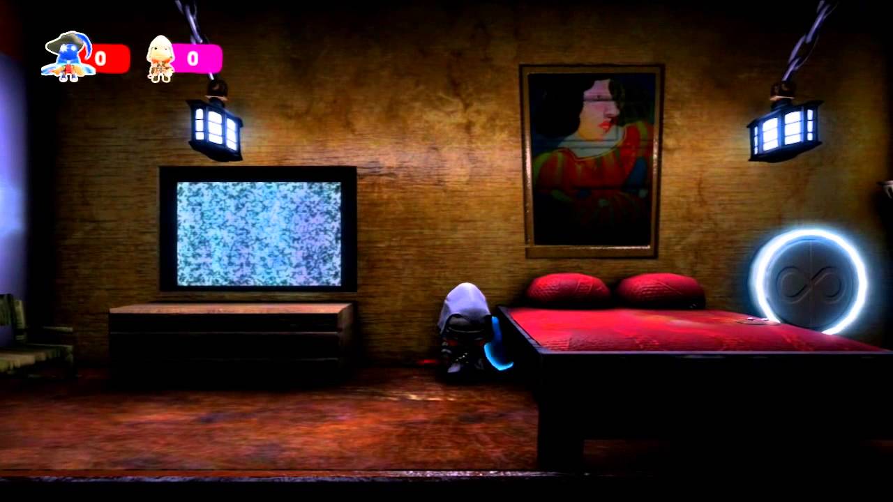Little Big Planet 2 ★ SCARY LEVELS ★ Dalas Hotel, Room 1408
