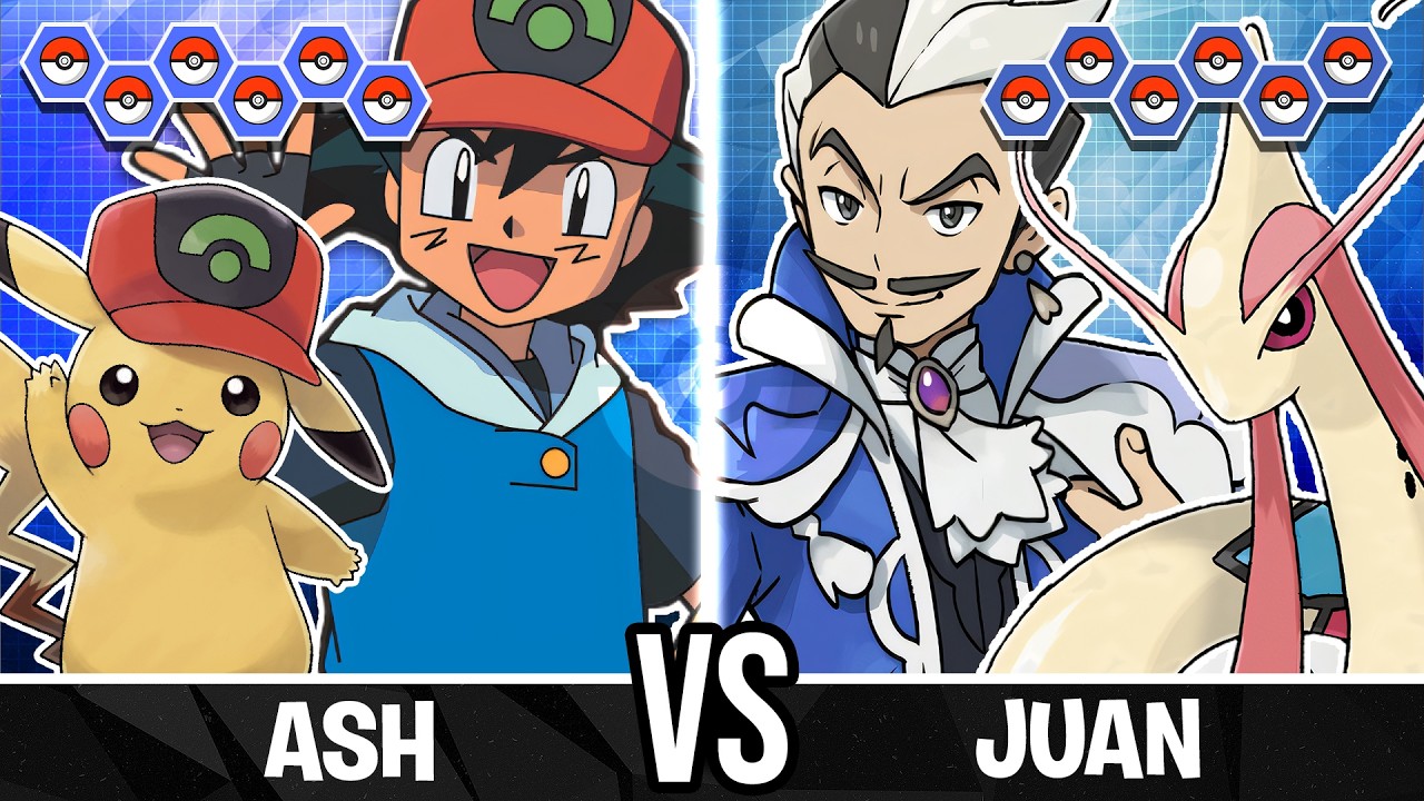 Ash vs Juan - Pokemon Battle