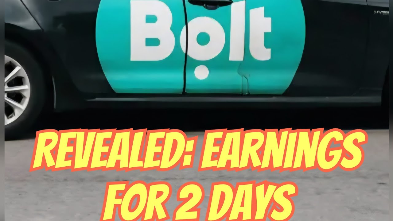 Revealed: How Much Earned For 2 Days Work With Bolt UK 2025