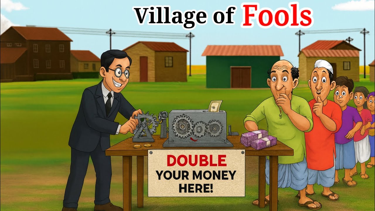 Village of fools । English Story । Stories in english । Moral stories 