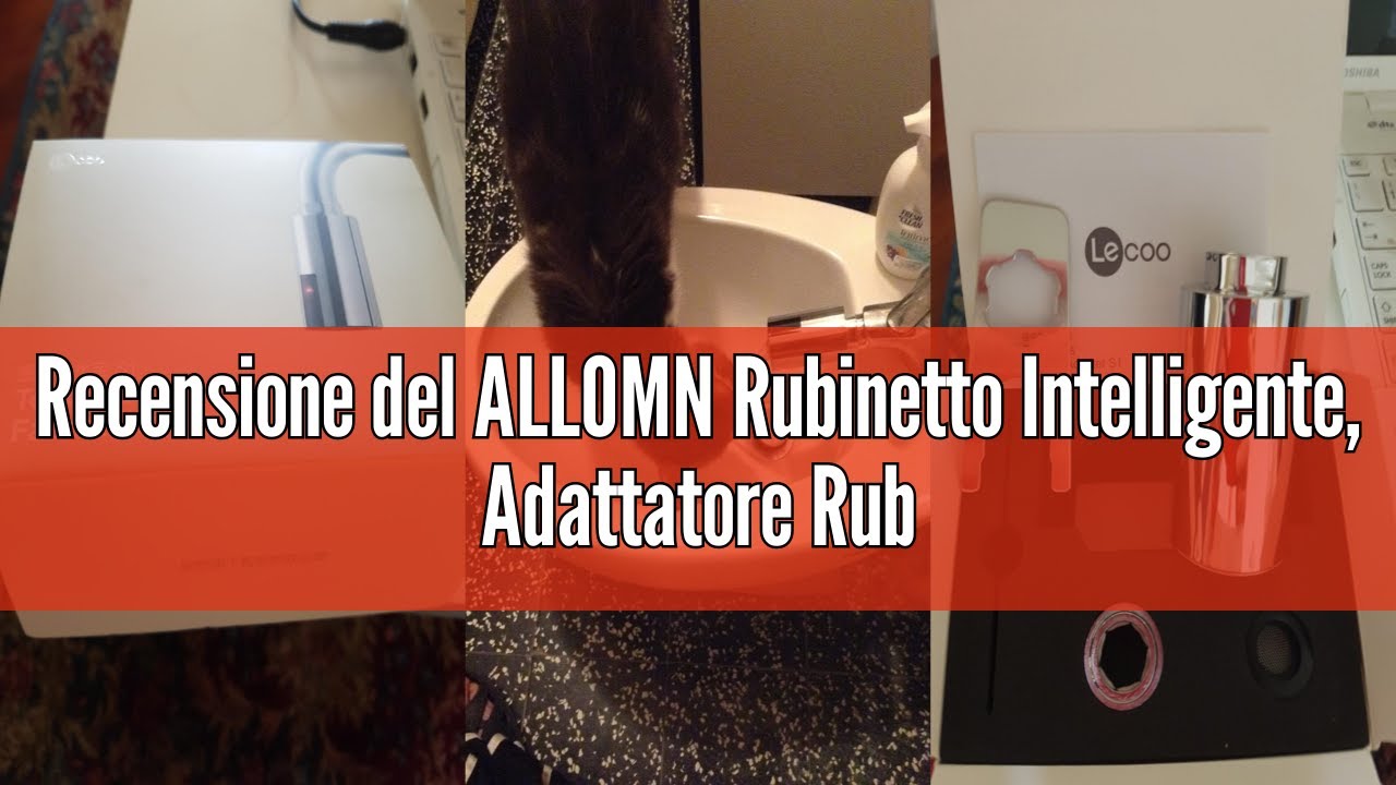 Recensione del ALLOMN Rubinetto Intelligente, Adattatore Rubinetto Touchless Dispositivo di Risparmi