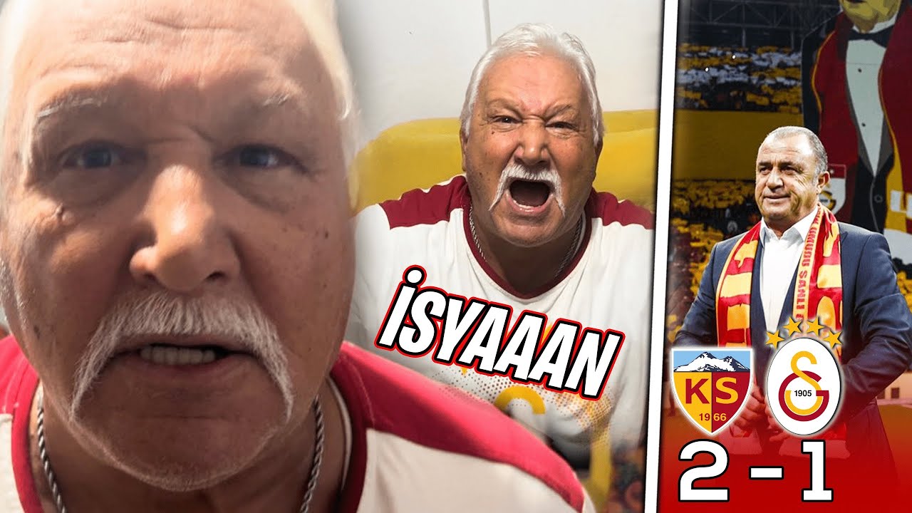 MÜMTAZREİS İSYAN ETTİ😂 KAYSERİSPOR 2-1 GALATASARAY BALKON SEFASI PART 100😂
