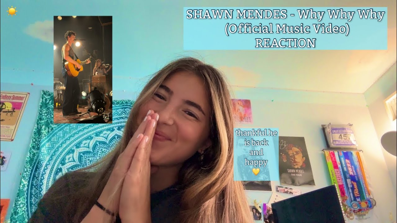Shawn Mendes - Why Why Why | (REACTION MUSIC VIDEO)
