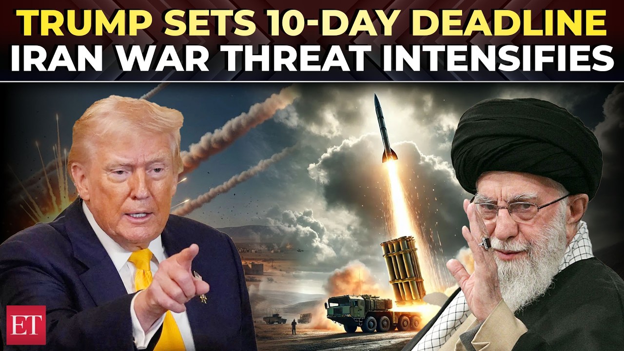 U.S.-Iran war anytime? Trump deadline ticks down as US forces mobilize; Tehran issues dire warning