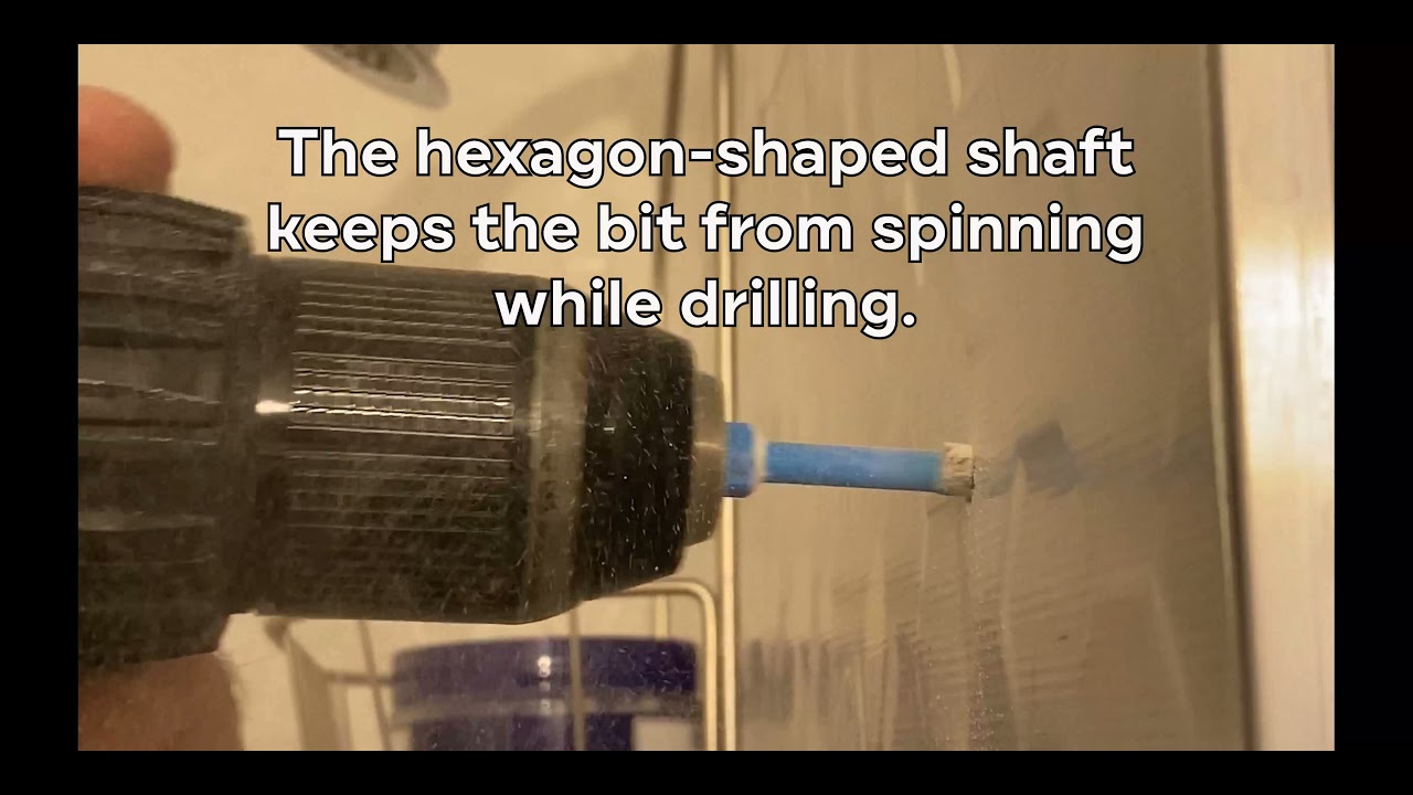 Dry Magic Core Bit Hex Shaft for Drills on Ceramic