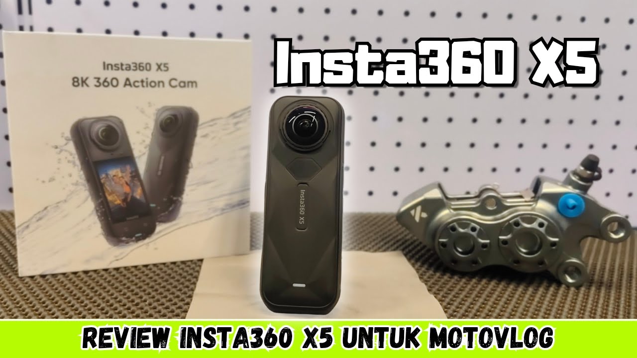 REVIEW INSTA360 X5 COCOK UNTUK MOTOVLOGGING | KAMERA 360 8K LOW LIGHT