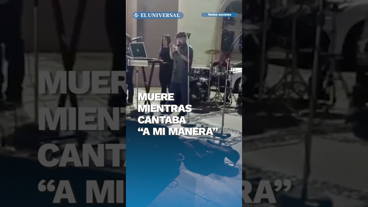 Profesor pierde la vida mientras cantaba “A mi manera” 