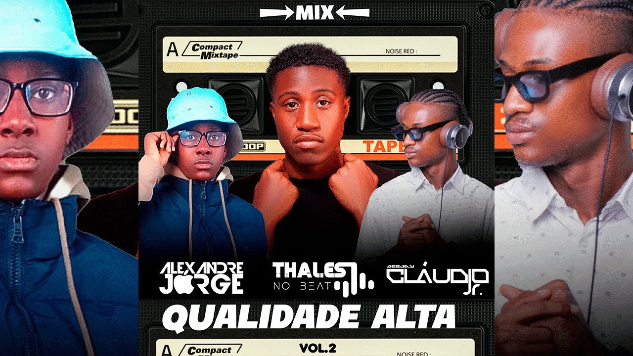 THALES NO BEAT X CLAUDIOJR.DJ X DJ ALEXANDRE JORGE |MIX DE AFRO HOUSE- QUALIDADE ALTA VOL.2 | (2025)