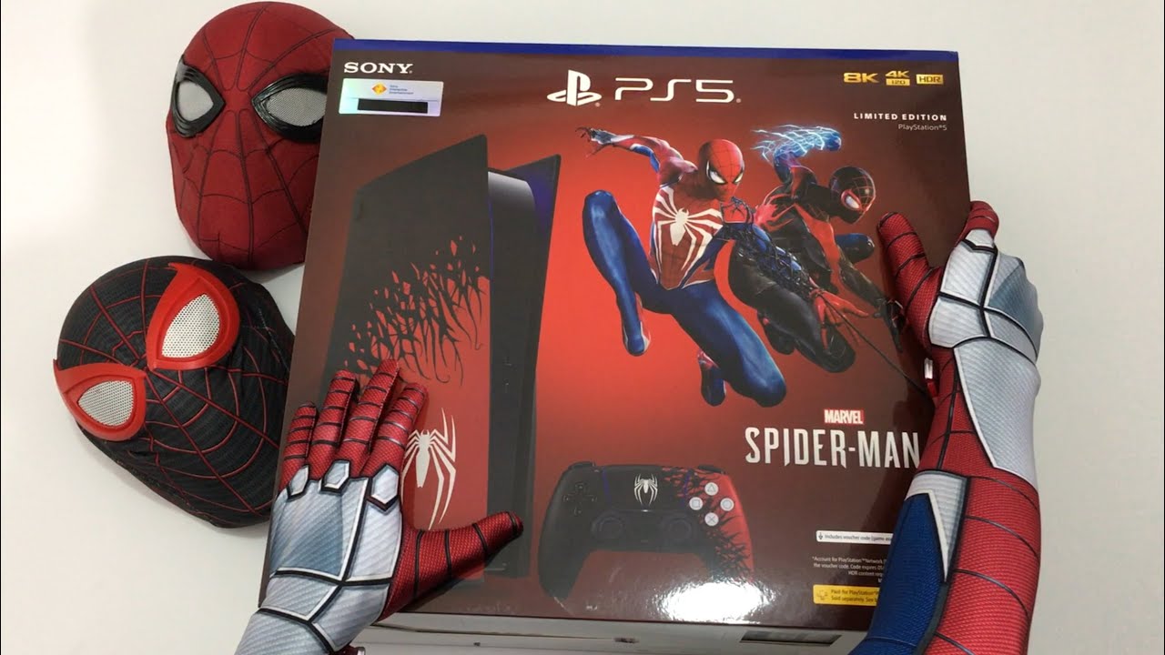Spiderman Bros UNBOXING NEW Limited edition Marvel's Spiderman 2 PS5!