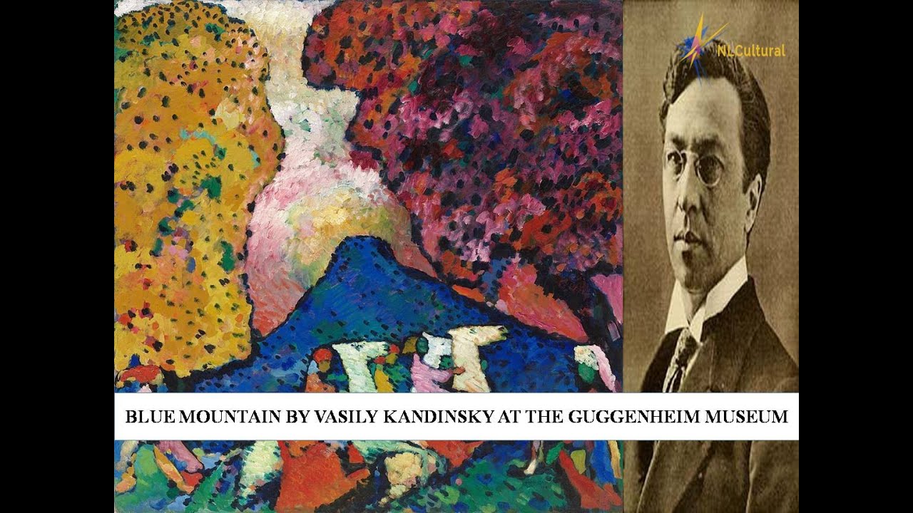BLUE MOUNTAIN BY VASILY KANDINSKY AT THE GUGGENHEIM MUSEUM