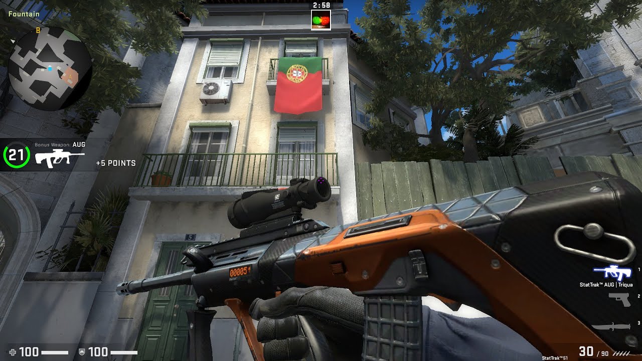 CSGO StatTrak&trade; AUG Triqua Field Tested