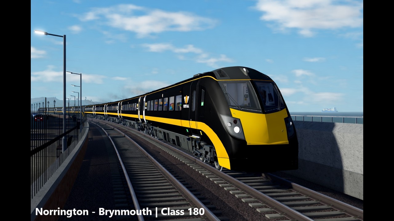 Norrington - Brynmouth (InterCity) | Class 180 Grand Central (4+4) | British Railway 1.4