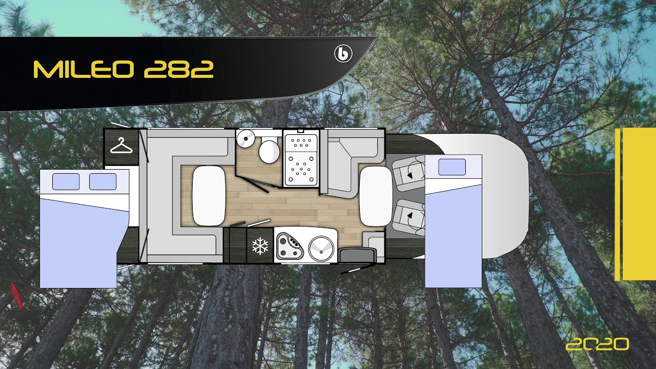 Mileo 282 - Autocaravanas & Camping Cars Benimar 2020